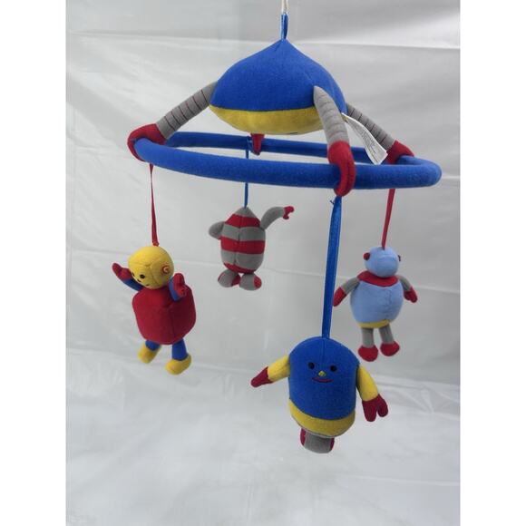 North American Bear Co Baby Bot Musical Mobile “Children’s Marching Song” Crib - Picture 9 of 14